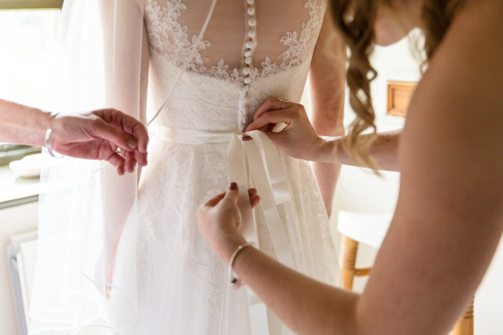 Finishing touches by Kathryn Goddard Photography