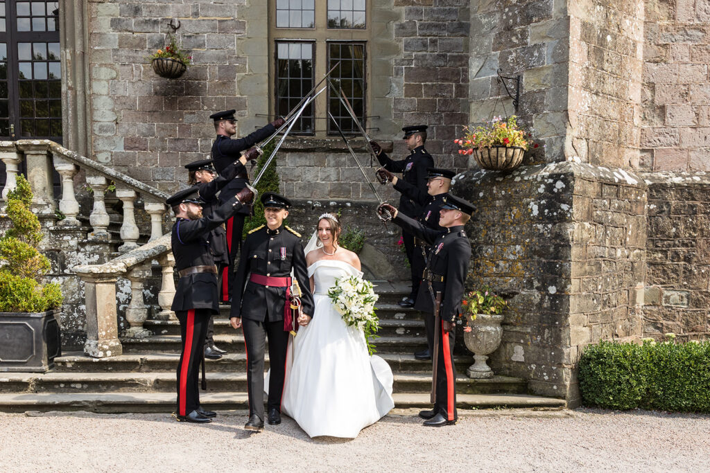 Guard of Honour at Clearwell Castle