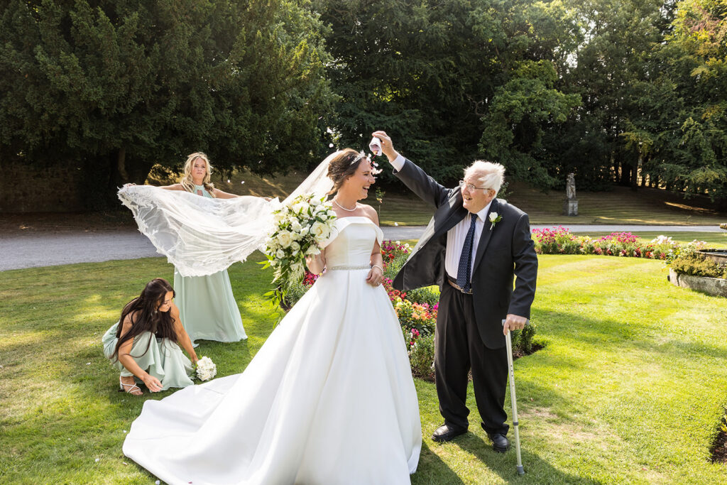 More Confetti at Clearwell Castle
