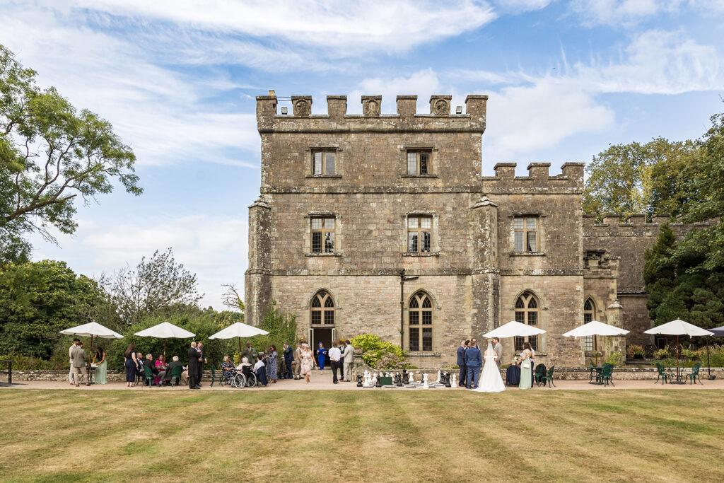 Stunning Clearwell Castle in Summer

