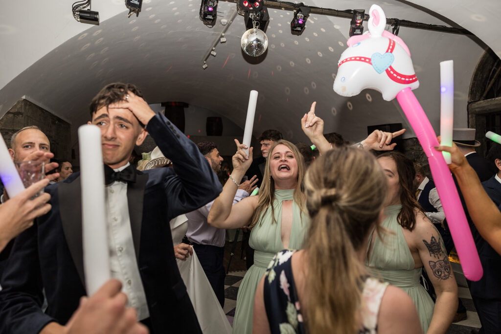 On the dance floor Clear well Castle