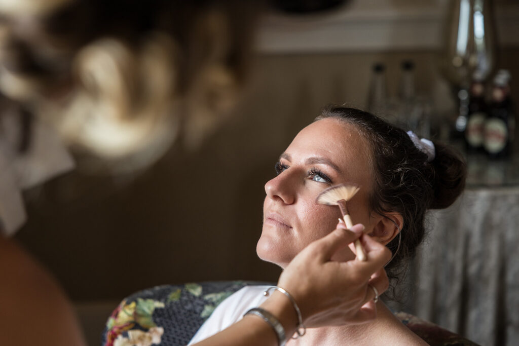 Bridal Prep at Clearwell Castle