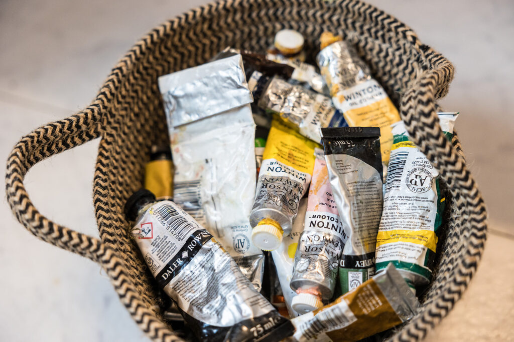 Artist branding shoot Cotswolds