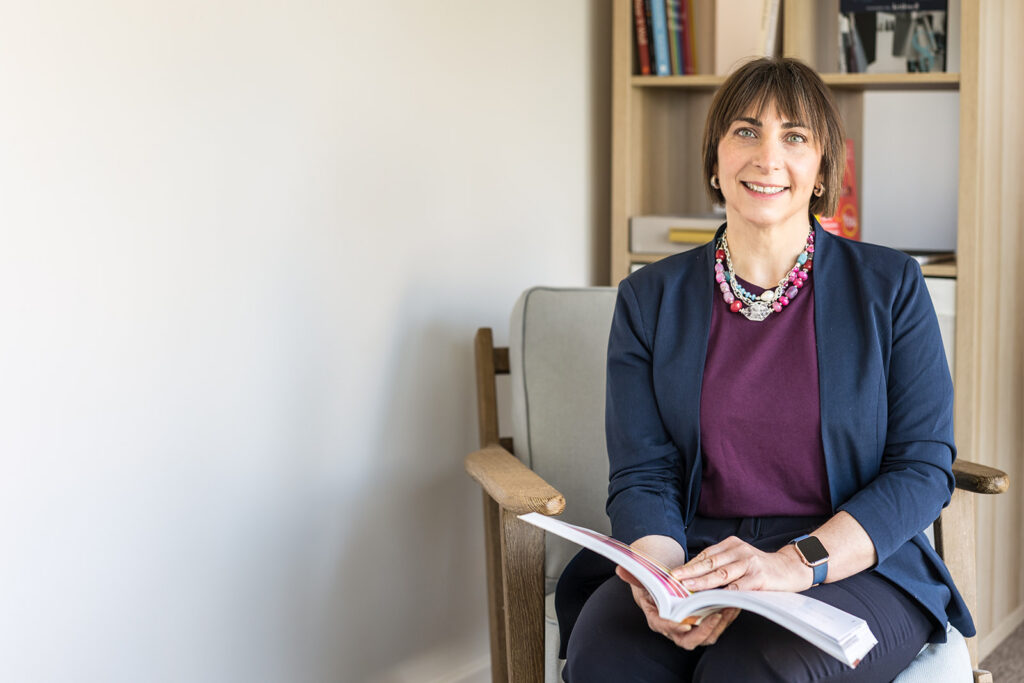 Gloucestershire brand photographer capturing headshots for business consultant Emma